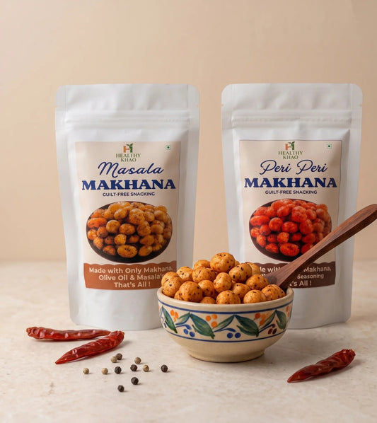Peri Peri & Masala Makhana Combo (20 Packs)