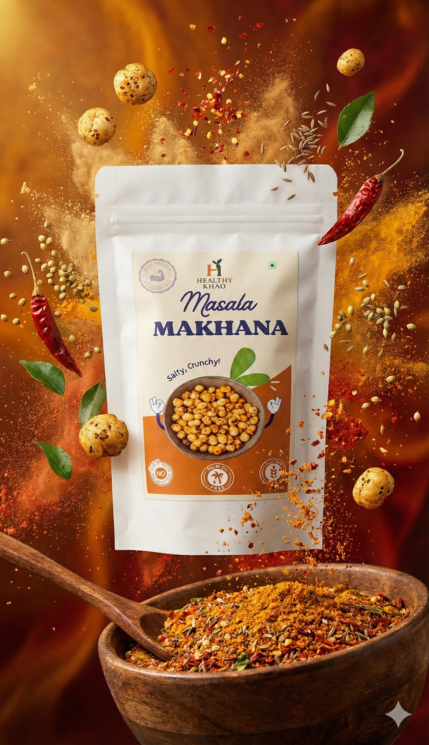 2 Flavour Makhana Combo ( Peri Peri & Masala)